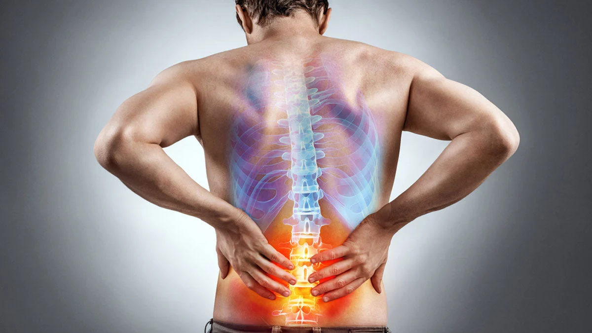 back pain spine nerve compression